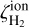 $\zeta _{{{\rm{H}}_2}}^{{\rm{ion}}}$