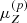 $ \mu_Z^{(p)} $