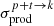 $ \sigma_{\mathrm{prod}}^{p+t\to k} $