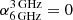 $ \alpha^{\mathrm{3\,GHz}}_{\mathrm{6\,GHz}} = 0 $