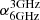 $ \alpha^{\mathrm{3GHz}}_{\mathrm{6GHz}} $