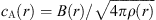 $ c_{\mathrm{A}}(r)=B(r)/\sqrt{4\pi \rho(r)} $