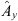 $ \hat{A}_{\mathit{y}} $
