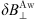 $ \delta \boldsymbol{B}_\perp^{{\rm Aw}} $