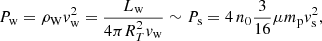 $$ \begin{aligned}&7\times 10^{38} \left(\frac{n_0}{0.1\,\mathrm{cm^{-3}}}\right) \left(\frac{R_{\rm s}}{38\,\mathrm{pc}}\right)^2 \left(\frac{kT_{\rm s}}{0.2\,\mathrm{keV}}\right)^{3/2} \mathrm{erg\,s^{-1}}, \end{aligned} $$