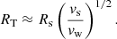 $$ \begin{aligned} P_{\rm w}=\rho _{\rm W} v_{\rm w}^2=\frac{L_{\rm w}}{4\pi R^2_T v_{\rm w}}\sim P_{\rm s}=4\, n_0 \frac{3}{16} \mu m_{\rm p} v_{\rm s}^2, \end{aligned} $$