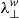 $ \lambda_{\perp}^{w} $