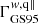 $ \Gamma_{\mathrm{GS95}}^{w,\mathrm{q\|}} $