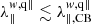 $ \lambda_{\|}^{w,\mathrm{q\|}}\lesssim\lambda_{\|,\mathrm{CB}}^{w,\mathrm{q\|}} $