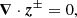 $$ \begin{aligned} \boldsymbol{\nabla }\cdot \boldsymbol{z}^\pm =0, \end{aligned} $$