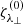 $ \zeta_{\lambda_\perp}^{(0)} $