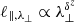 $ \ell_{\|,\lambda_\perp}\propto\lambda_\perp^{\delta^z} $