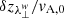 $ \delta z_{\lambda_{\perp}^{w}}/v_{\mathrm{A,0}} $