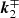 $ \boldsymbol{k}_{2}^{\mp} $