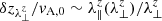 $ \delta z_{\lambda_{\perp}^{z}}/v_{\mathrm{A,0}}\sim\lambda_{\|}^{z}(\lambda_{\perp}^{z})/\lambda_{\perp}^{z} $