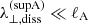 $ \lambda_{\perp,\mathrm{diss}}^{\mathrm{(supA)}}\ll\ell_{\mathrm{A}} $