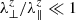 $ \lambda_{\perp}^{z}/\lambda_{\|}^{z}\ll1 $
