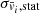 $ \sigma_{\bar{v}_i, \mathrm{stat}} $