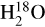 ${\rm{H}}_2^{18}{\rm{O}}$