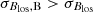 $ {{\sigma_{{{B_{\text{los}}}}{\rm,B}}}} > {\sigma_{{{B_{\text{los}}}}}} $