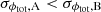 $ {{\sigma_{{{\phi_{\text{tot}}}}{\rm,A}}}} < {{\sigma_{{{\phi_{\text{tot}}}}{\rm,B}}}} $
