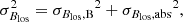 $$ \begin{aligned} \sigma _{{B_{\rm los}}}^2={\sigma _{{B_{\rm los}}\mathrm{,B}}}^2+{\sigma _{{B_{\rm los}}\mathrm{,abs}}}^2, \end{aligned} $$