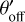 $\theta _{{\rm{off }}}^\prime $