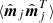 $ \langle\hat{\boldsymbol{m}}_j\hat{\boldsymbol{m}}_j^T\rangle $
