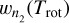 $\[w_{n_2}\left(T_{\text {rot}}\right)\]$