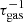 $ \tau_{\mathrm{gas}}^{-1} $
