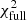 $ \chi^2_{\rm{full}} $