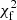 $ \chi^2_\mathrm{f} $