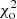 $ \chi^2_\mathrm{o} $