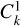 $C_k^1$