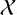 $\[\mathcal{X}\]$