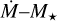 $\[\dot{M}{-}M_{\star}\]$