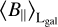 ${\langle {B_}\rangle _{{{\rm{L}}_{{\rm{gal}}}}}}$