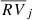 $ \overline{RV}_{j} $
