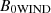 $ B_{0 \rm WIND} $
