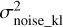 $\sigma _{{\rm{noise\_kl}}}^2$