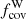 $ f_{\mathrm{cov}}^{\mathrm{W}} $