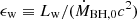 $ \epsilon_{\mathrm{w}} \equiv L_{\mathrm{w}}/(\dot{M}_{\mathrm{BH,0}} c^2) $