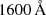 $ \mathrm{1600\,\AA} $