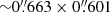 $ {\sim} {0}{{\overset{\prime\prime}{.}}}663 \times {0}{{\overset{\prime\prime}{.}}}601 $
