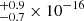 $ ^{+0.9}_{-0.7} \times 10^{-16} $