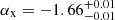 $ \alpha_{\mathrm{x}}=-1.66_{-0.01}^{+0.01} $