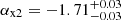 $ \alpha_{\mathrm{x2}}=-1.71_{-0.03}^{+0.03} $