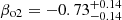 $ \beta_{\mathrm{o2}} = -0.73_{-0.14}^{+0.14} $