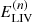 $ E^{(n)}_{\mathrm{LIV}} $