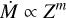 $\[\dot{M} \propto Z^{m}\]$